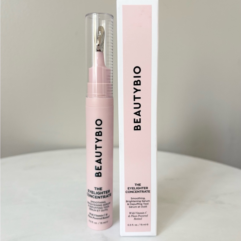 Beauty Bio Eyelighter Concentrate Smoothing, Brightening Serum & Depuffing Tool